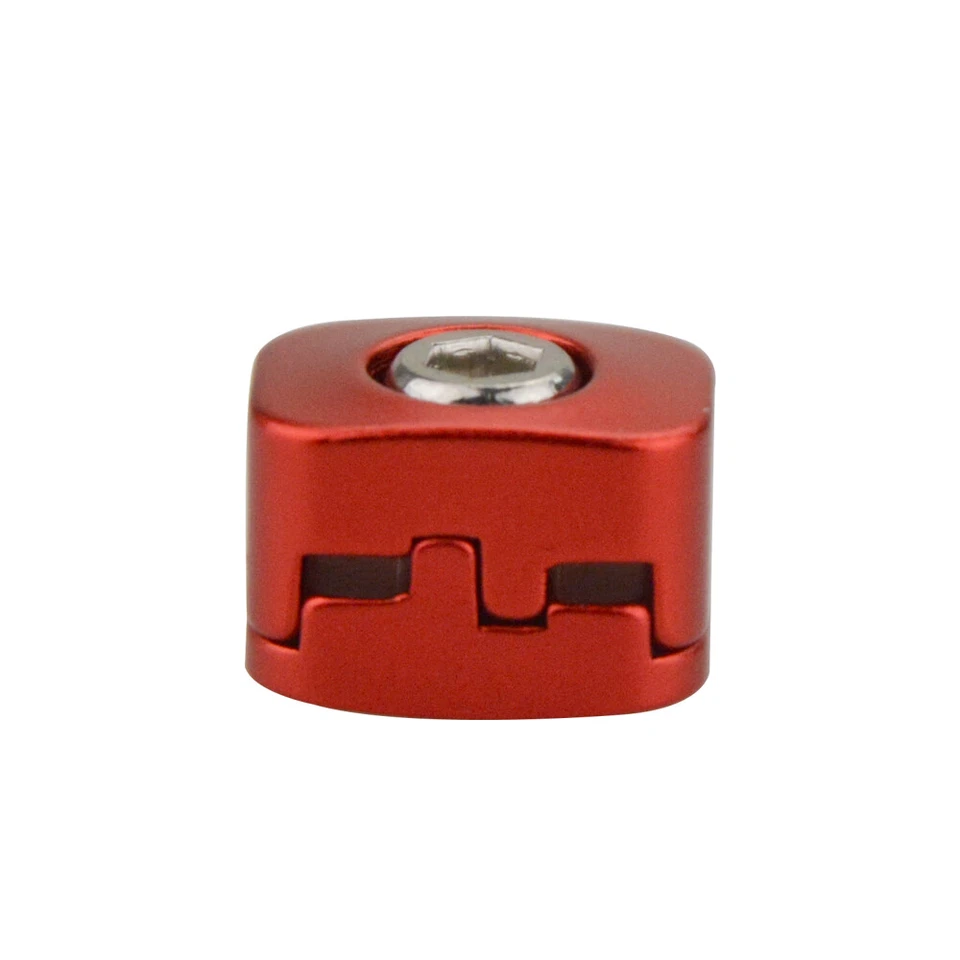 Red Cable Fastener Clip Compound Bow Archery Drop Away Arrow Rest Clamp Buckle - Image 4 of 4