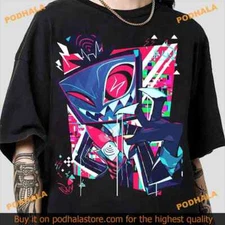 Vox Character Hazbin Hotel Tshirt Cartoon Merch Birthday Gifts Helluva Boss