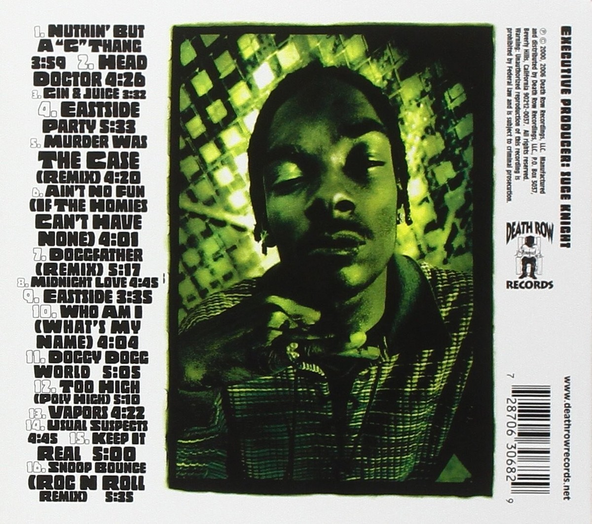 洋楽 Death Row Snoop Doggy Dogg Greatest Hits Death Row's Greatest Hits by Snoop Doggy Dogg (CD, 2006) for