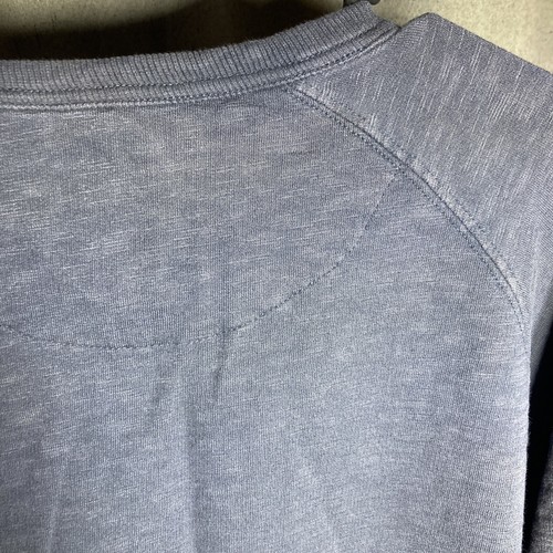 Houston Texans Shirt XL Long Sleeve Spell Out Navy Distressed Thick NFL Stroud - Picture 14 of 14