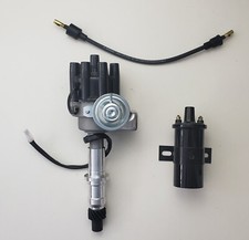 Pontiac 455 389 350 400 421 326 Small Female Hei Distributor Black 45k Coil