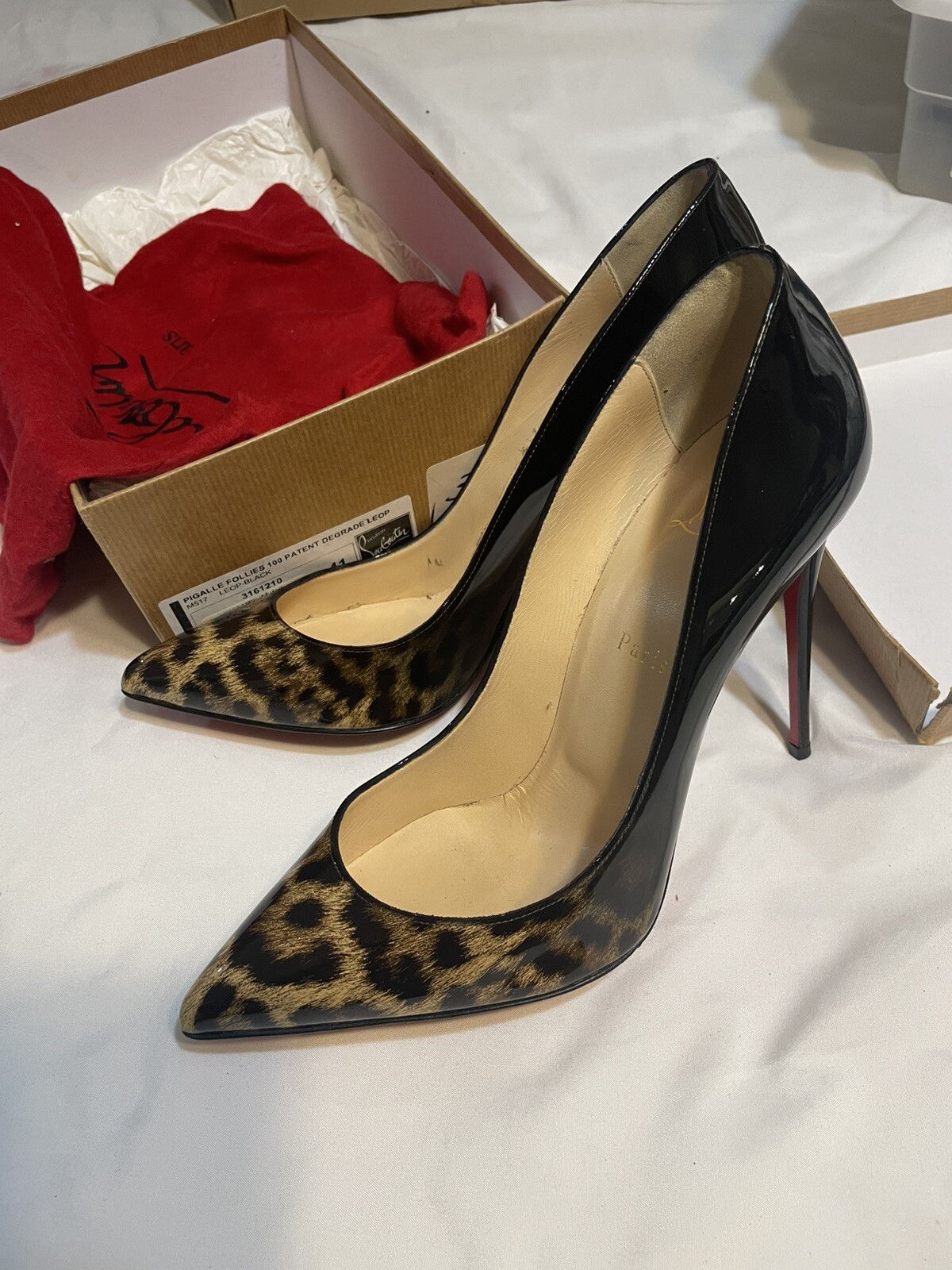 Louboutin Heels Pigalle Sizing CHRISTIAN LOUBOUTIN Size PIGALLE
