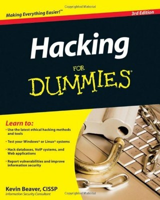 Hacking For Dummies by Beaver, Kevin 0470550937 FREE Shipping