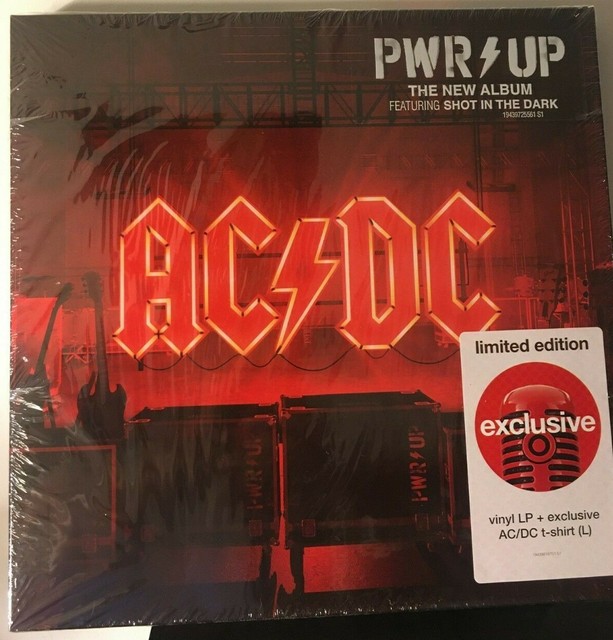 AC/DC Pwr Up LP Red Opaque Vinyl Exclusive Limited Edition ...