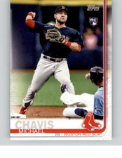 2019 TOPPS MINI On Demand MICHAEL CHAVIS Base Card Red Sox Rookie #US170