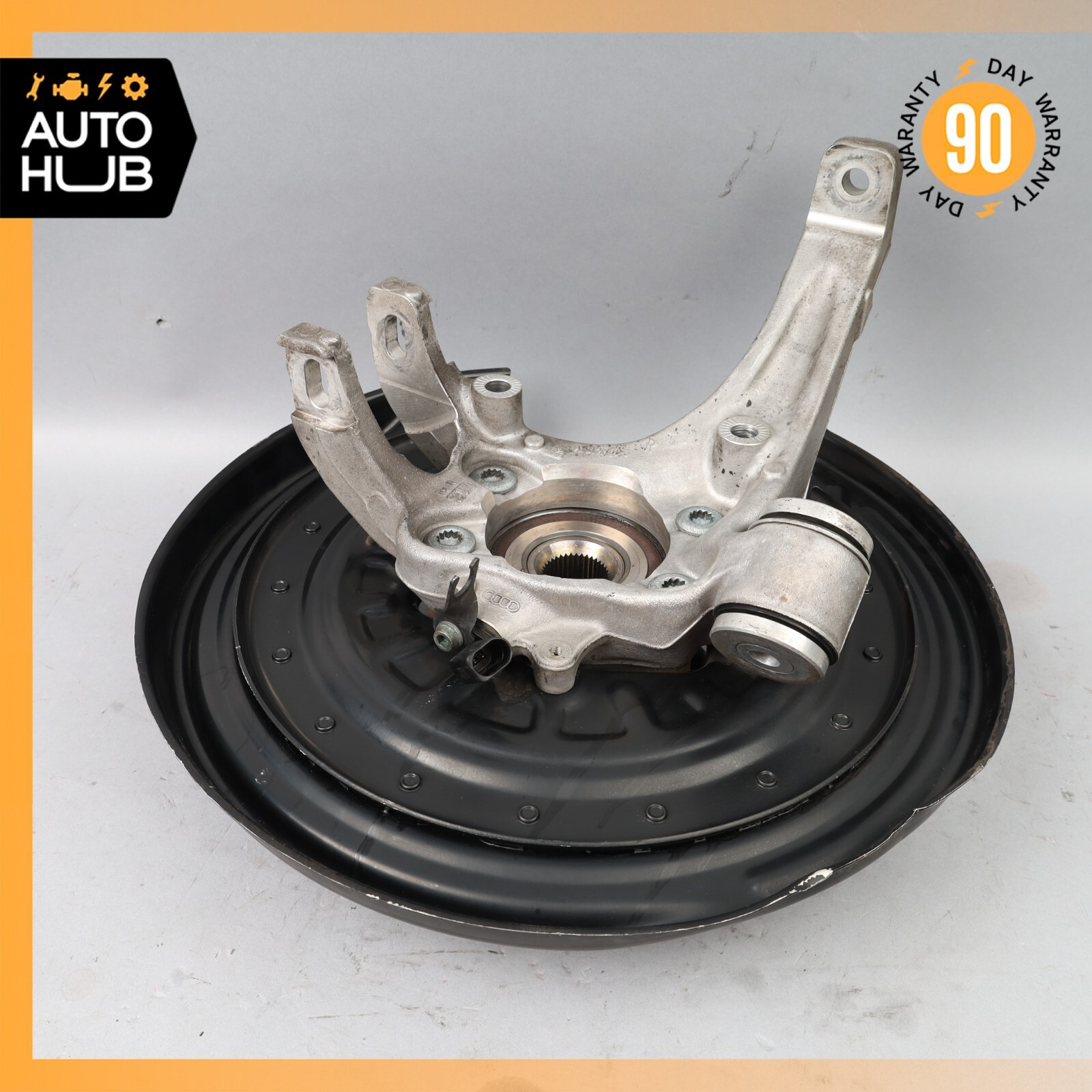 03-13 Bentley Continental GT Rear Right Side Spindle Knuckle Hub OEM 36k