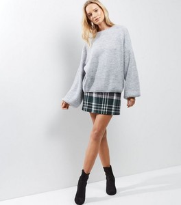 grey ribbed jumper womens