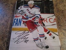 ARTEM ANISIMOV SIGNED 8x10 GLOSSY PHOTO NEW YORK RANGERS BLUE JACKETS (B)