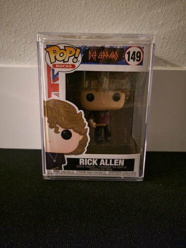 Funko Pop! Rocks – Def Leppard – Rick Allen – Figura In Vinile Da Collezione 9,5 Cm