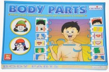 BODY PARTS Early Learning Educational SELF-CORRECTING PUZZLE GAME Preschool TOY
