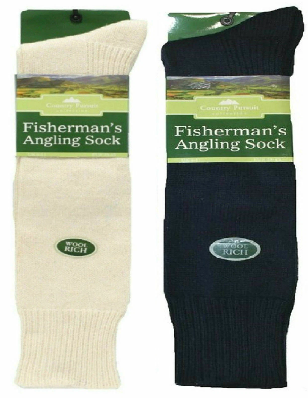 3 Pairs Mens Fisherman Socks Long Hose Angling Wool Rich Fishing Boot Warm Sock
Opens in a new windo