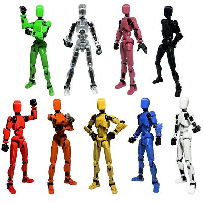 Multi-jointed Shapeshift Robot 2.0, 3d Printed Mannequin Action Figures for Kids