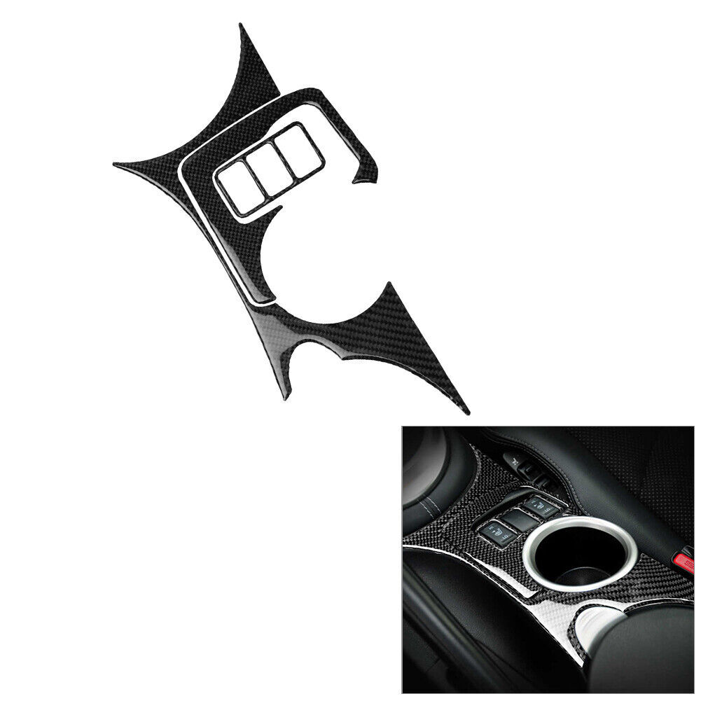 LHD RHD For Mercedes Benz A/GLA/CLA Class C117 W117 W176 X156 2012-2018 AMG ABS Carbon Fiber Cup Holder Cover Trim Accessories – buy the best products in the online store