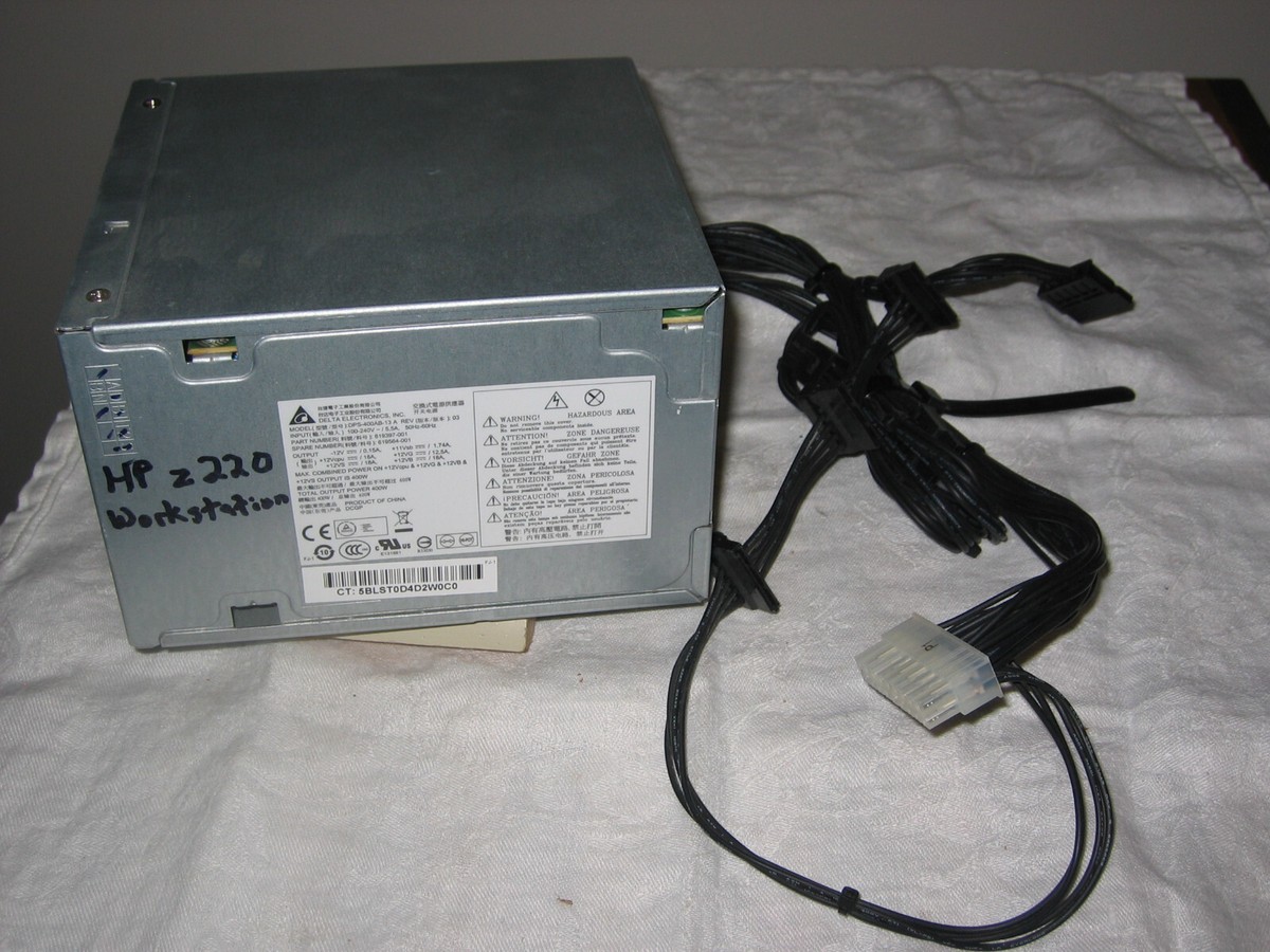HP Workstation Z210 Z220 Power Supply 400W DPS-400AB-13 A 619564