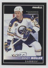 1992-93 Pinnacle Canadian Randy Moller #176 q7c