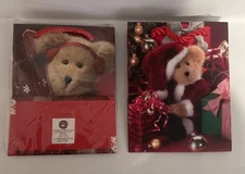 Lot Of 2 Small Boyds Bears Christmas Gift Bags