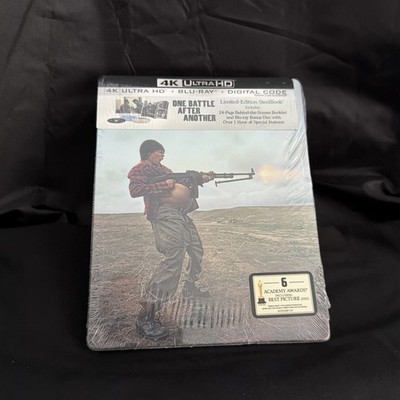 ONE BATTLE AFTER ANOTHER STEELBOOK 4K ULTRA HD + BLU-RAY + DIGITAL