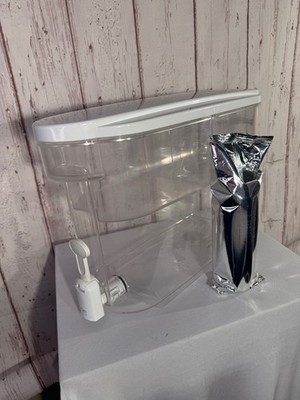 PUR Plus 30-Cup Clear Countertop Dispenser Water Filtration & 1 Filter