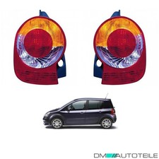 Depo / TYC Rückleuchten rot SET passt für Renault Modus Grand (F/JP0) ab 04-08