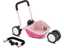 PUKY TRAILY 3-in-1 Lauflernwagen Anhänger für Pukylino & Wutsch pink 6617 OVP