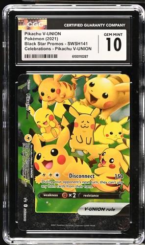 Pikachu V-UNION graded CGC 10 for sale on eBay
