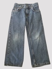 FADED GLORY Classic Denim Jeans Boys Size 6 Adjustable Waist