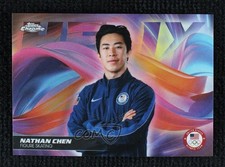2026 Topps Chrome US Winter Olympic & Paralympic Team Hopefuls Helix Nathan Chen