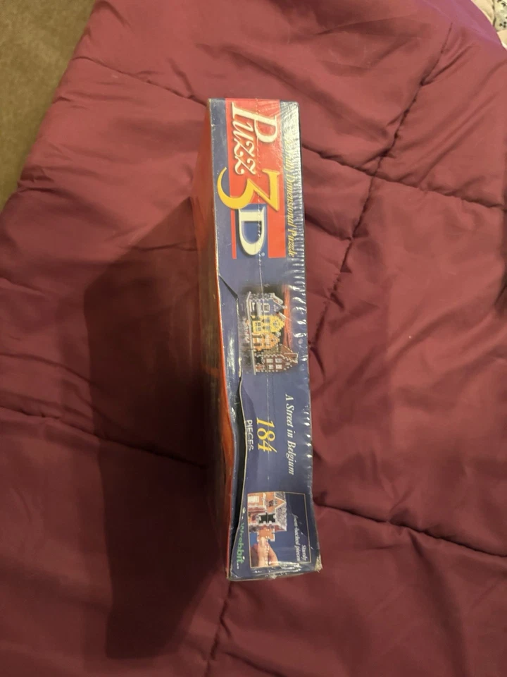 Puzz 3D A Street in Belgium By Wrebbit NIB 184 Pieces SEALED Gift Puzzle Adult - Image 3 of 4