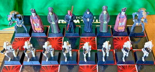 STAR WARS EPISODE 1 'The Phantom Menance' Chess Set (Complete) IOB