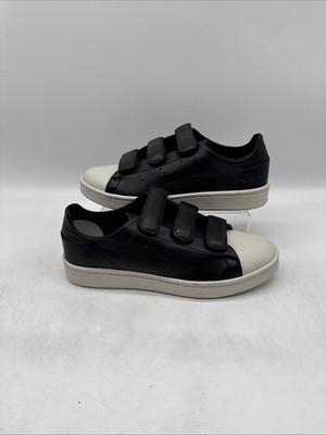 Adidas Y3 Stan Smith Leder Schuhe Riemchen Schwarz Beige UK 5,5 EU 38 2/3 NEU