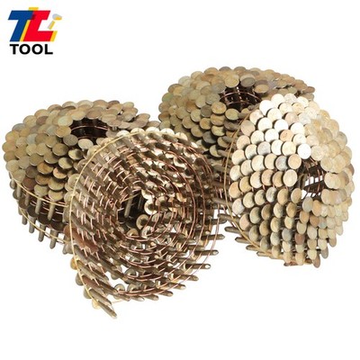 3600-Pack 0.12'' × 3/4'' 15 Degree Galvanized Full Round Head Roof Nails