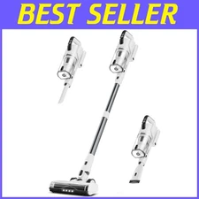 600W Cordless Vacuum Cleaner, 50Kpa Suction Power