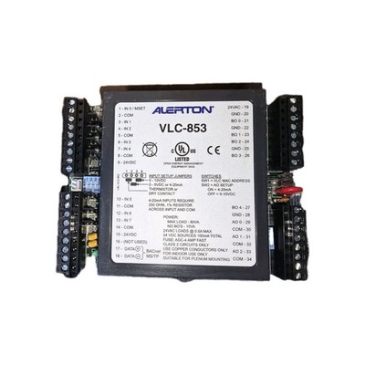 The Alerton BACtalk VLC-853 High-Performance BACnet Compliant Field Controller