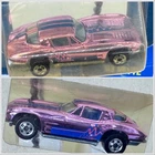 Hot Wheels 1989 California Custom 1305 63 Chevy Vette Blister Card Sealed Exclnt