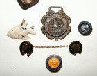 Antique Vintage JUNK DRAWER LOT World's Fair-Masonic-Lapel Sweetheart Pins-Hook — photo 5