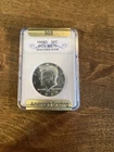 1968-D  SILVER Kennedy US Half Dollar SGS 70 Key Date. Scarce. Cool Slabbed Coin