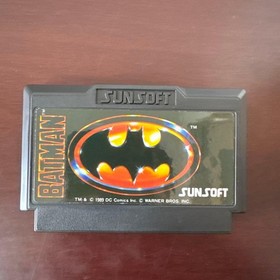 [Extremely Good Condition/Complete] Batman Famicom Software Rare Sunsoft