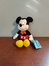 Disney Mickey Mouse Toy Factory 10  tall Plush Stuffed Animal Bow