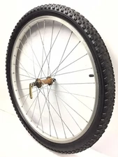 26" Bicycle Front Alloy Wheel with Quick Release, 2.25" Tire Mountain Bike #A62
