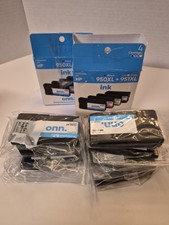 ONN Compatible with HP 950XL Black & 951XL Color Ink Cartridges NEW EXP. 09/2025