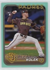 2024 Topps Update Aqua Stephen Kolek #US259 0ft3
