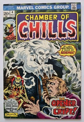 Chamber of Chills #4 FN   Marvel Comics 1973   NICE COPY!!!