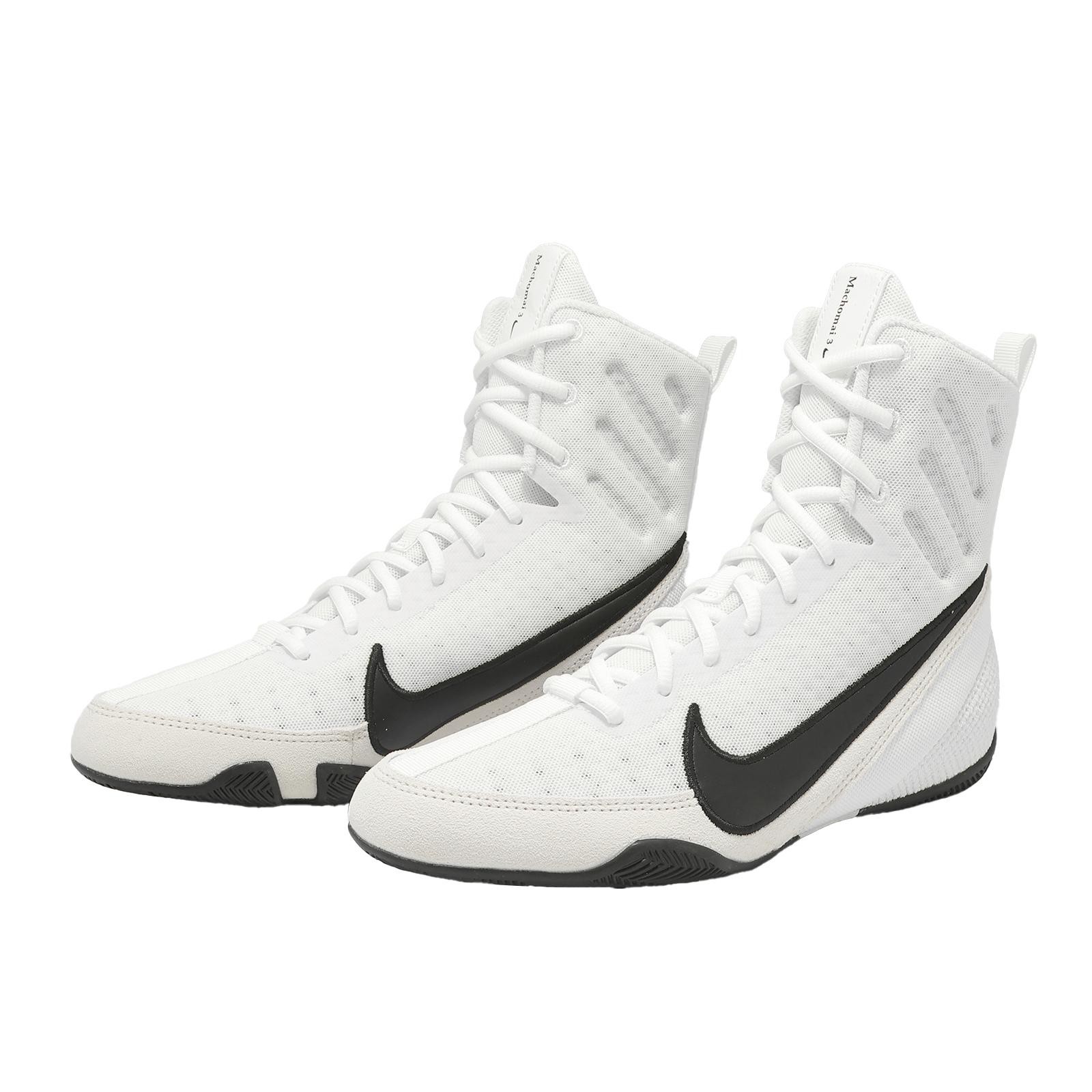 Nike Machomai 3 White Black Men Cross Training Boxing Shoes HF7333-101 image 8
