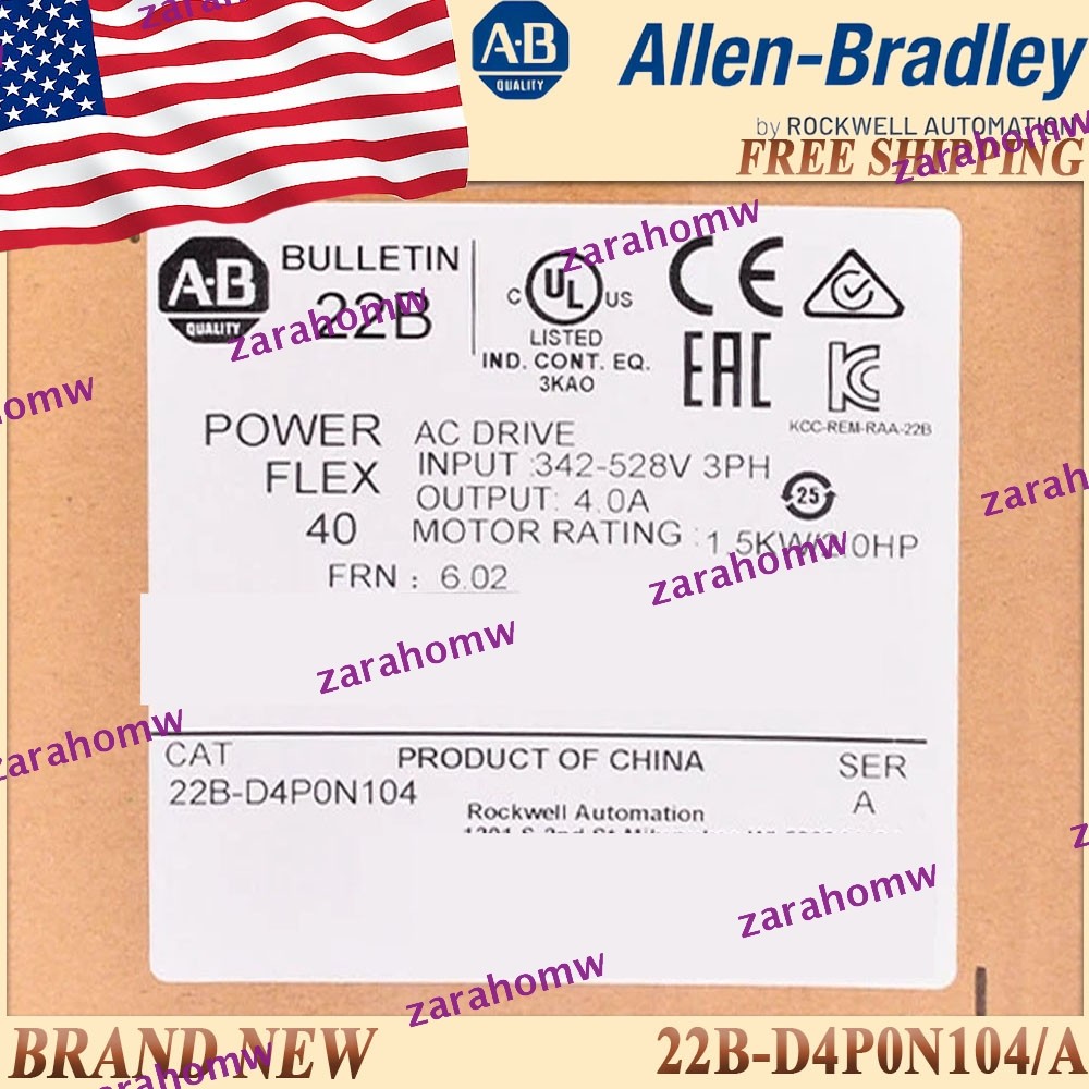 AB 22B-D4P0N104/A AB 22B-D4PON104 NEW US Stock Same-Day Free Ship US