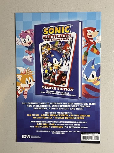 SONIC The HEDGEHOG #46 ~ Cover A ~ IDW 2021 ~ Boarded ~ Free Shipping - Picture 7 of 7