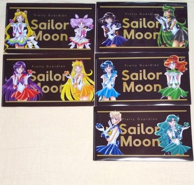 Sailor Moon Meiji Collaboration Original Multi-Case Complete Set of 5 Types