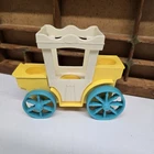 Vintage 1974 Fisher Price Little People Castle #993 Royal Carriage Cart