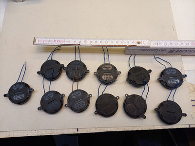 11 X  Piezo Summer 1,5V -20V  Piepser Signalgeber Pieper 67 - 98 dB