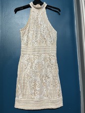 PrettyLittleThing Size 8 Lace Mini Dress