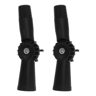 2 Pcs Duster Attachment for Extension Pole Angle Adapter Hardware